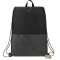 Ash Zippered Recycled Drawstring Bag