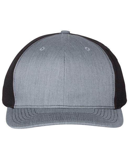 Casquette camionneur avec panneaux arrière en sergé