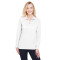 Devon & JonesMD Performance CrownLuxMC Polo tressé pour femme à manches longues