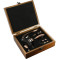 Graze Wood and Metal Wine Set
