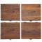 Graze Wood and Metal Wine Set