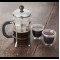 Ensemble presse à café et verre Modena