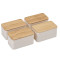 Stackable Bamboo Fiber Bento Box