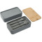 Stackable Bamboo Fiber Bento Box