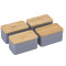 Stackable Bamboo Fiber Bento Box