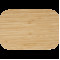 Bamboo Fiber Lunch Box with Cutting Board Lid