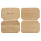 Bamboo Fiber Lunch Box with Cutting Board Lid