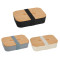 Bamboo Fiber Lunch Box with Cutting Board Lid