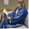 Couverture sherpa surdimensionnée en polaire confortable WFH
