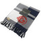 Field & Co. 100% Organic Cotton Check Throw Blanke