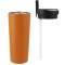 Thor Copper Vacuum Insulated Tumbler 24oz Straw Li