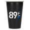 Dimple Double Wall Ceramic Cup 10oz