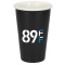 Dimple Double Wall Ceramic Cup 10oz