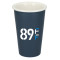 Dimple Double Wall Ceramic Cup 10oz