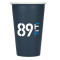 Dimple Double Wall Ceramic Cup 10oz
