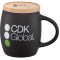Hearth Ceramic Mug with Wood Lid/Coaster 15oz