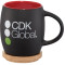 Hearth Ceramic Mug with Wood Lid/Coaster 15oz