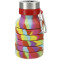 Zigoo Silicone Collapsible Bottle 18oz - Tie Dye