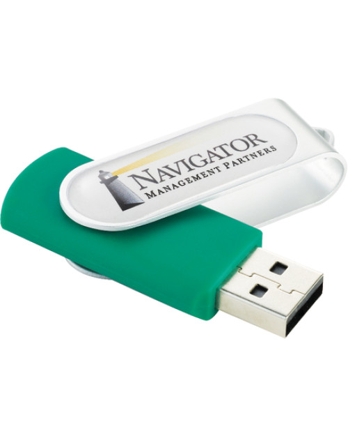 Domeable Rotate Flash Drive 1GB