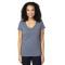Threadfast Ultimate - T-shirt pour femme à col en V et manches courtes