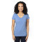 Threadfast Ultimate - T-shirt pour femme à col en V et manches courtes