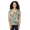 Threadfast Ultimate - T-shirt pour femme à col en V et manches courtes