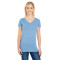 Ladies' Vintage Dye Short-Sleeve V-Neck T-Shirt