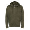 Midweight Full-Zip Hooded Sweatshirt