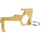 No Contact Keychain - Brass