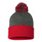 Tuque à pompon et revers 12