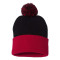 Tuque à pompon et revers 12