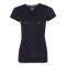 T-shirt technique col en V pour femme