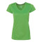 T-shirt technique col en V pour femme