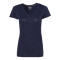 T-shirt technique col en V pour femme
