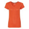 T-shirt technique col en V pour femme