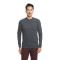 Unisex Sueded Long-Sleeve Crew