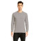 Unisex Sueded Long-Sleeve Crew