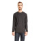 Unisex Sueded Long-Sleeve Crew