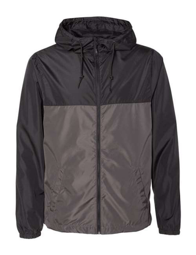 Lightweight Windbreaker Full-Zip Jacket
