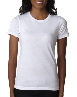 T-shirt pour femme CVC à col rond