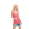 Camisole pour femme en Tri-mélange à dos nageur