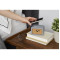 Set in Stone Wireless Charging Desk Clock