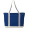 Fourre-tout bateau zippé en coton Atlantic Stripe 20oz