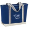 Fourre-tout bateau zippé en coton Atlantic Stripe 20oz