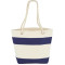 Capri Stripes 12oz Cotton Canvas Shopper Tote