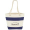 Capri Stripes 12oz Cotton Canvas Shopper Tote