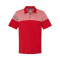 Heathered 3-Stripes Colorblocked Polo