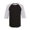 T-shirt manches raglan 3/4 classique pour adultes