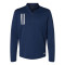 3-Stripes Double Knit Quarter-Zip Pullover