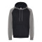 Fleece Raglan Hooded Sweatshirt